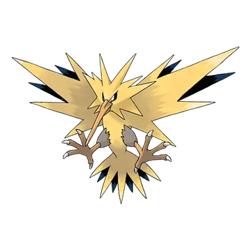 Zapdos official artwork