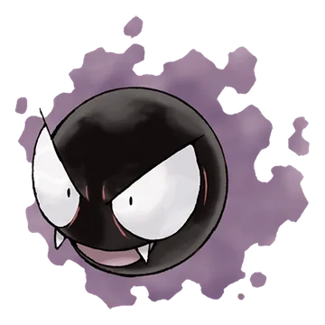 Gastly official artwork